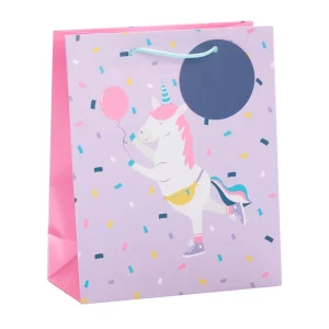 GIFT BAG MEDIUM-ESSENTIALS PARTY UNICORN (2050)