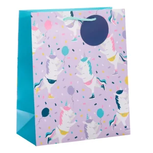 GIFT BAG LARGE-ESSENTIALS PARTY UNICORN (2133)