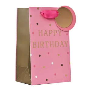 HAPPY BIRTHDAY PINK SMALL  BAG