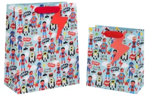BAG MEDIUM PS SUPERHEROS