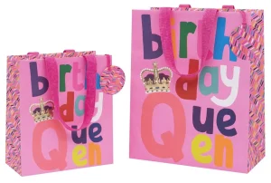 BAG LARGE PS BIRTHDAY QUEEN