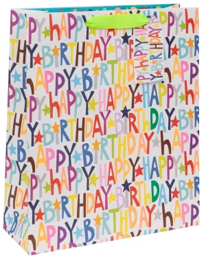 BAG SHOPPER PS HAPPY BIRTHDAY